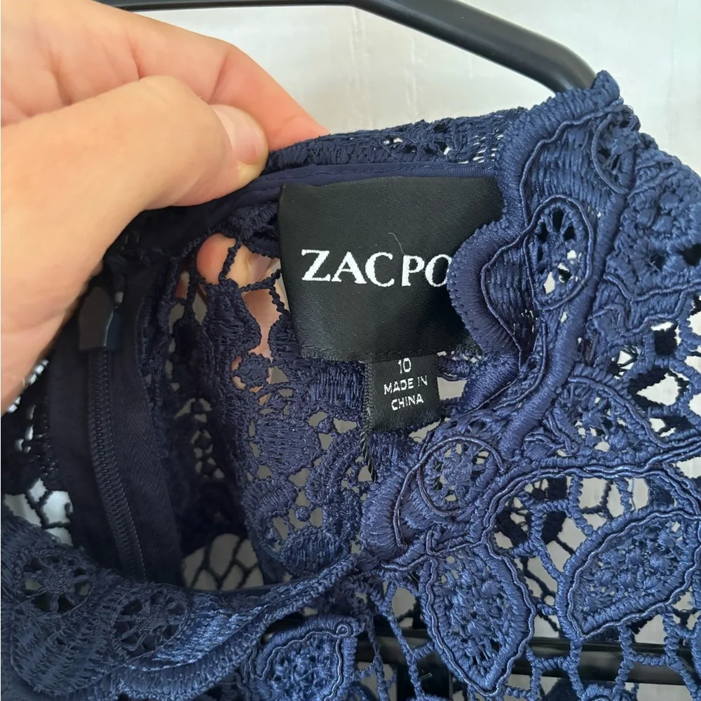 ZAC POSEN
Guipure Lace Mini Dress - Picture 5 of 7
